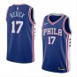 Jj Redick #17 Philadelphia 76ers Swingman Jersey Men's Royal Icon Edition