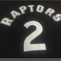 Kawhi Leonard #2 Toronto Raptors Swingman Men's Jersey Statement Edition Black Size L