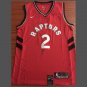 Kawhi Leonard #2 Toronto Raptors Swingman Men's Jersey Icon Edition Red Size L