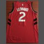 Kawhi Leonard #2 Toronto Raptors Swingman Men's Jersey Icon Edition Red Size L