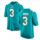 Josh Rosen #3 Miami Dolphins 2019 Game Player Jersey Aqua