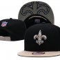 New Orleans Saints Hat Adjustable Black