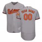 Custom Baltimore Orioles Flex Base Collection Men's Jersey Gray M L XL XXL XXXL