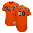 Custom Baltimore Orioles Flex Base Collection Men's Jersey Orange M L XL XXL XXXL