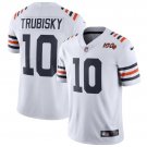 Mitchell Trubisky #10 Chicago Bears 2019 100th Season Alternate Classic Limited Jersey White Size M