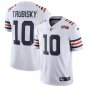 Mitchell Trubisky #10 Chicago Bears 2019 100th Season Alternate Classic Limited Jersey White Size L