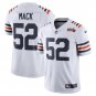 Khalil Mack #52 Chicago Bears 2019 100th Season Alternate Classic Limited Jersey White Size XL