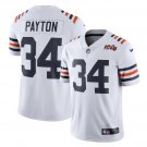 Walter Payton #34 Chicago Bears 2019 100th Season Alternate Classic Limited Jersey White Size M