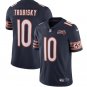Mitchell Trubisky #10 Chicago Bears 100th Season Retired Limited Player Jersey Men's Navy Size XXXL