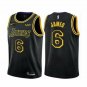 LeBron James #6 Los Angeles Lakers 2019/20 Swingman Jersey Black - Statement Edition Size L