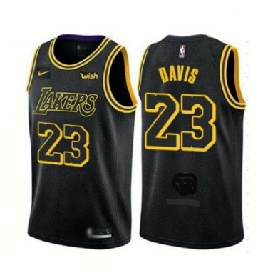 Anthony Davis #23 Los Angeles Lakers 2019/20 Swingman Jersey Black - Statement Edition Size XL