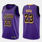 Anthony Davis #23 Los Angeles Lakers 2019/20 Swingman Men's Jersey City Edition Purple Size S
