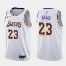 Anthony Davis #23 Los Angeles Lakers 2019/20 Swingman Men's Jersey White Association Edition Size L