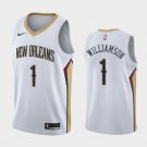 Zion Williamson #1 New Orleans Pelicans Swingman Men's Jersey White - Association Size M