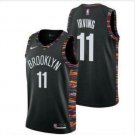 Kyrie Irving #11 Brooklyn Nets 2019/20 Swingman Jersey City Edition Black Size XXL