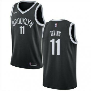 Kyrie Irving #11 Brooklyn Nets Swingman Jersey Icon Edition Black Size M