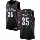 Kevin Durant #35 Brooklyn Nets 2019/20 Swingman Jersey City Edition Black Size S