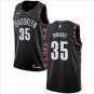 Kevin Durant #35 Brooklyn Nets 2019/20 Swingman Jersey City Edition Black Size L