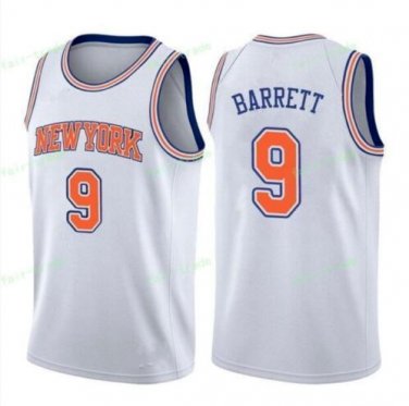 R.J. Barrett #9 New York Knicks Swingman Men's Jersey White - Association Size M