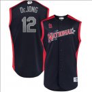 Paul DeJong #12 National League 2019 All-Star Game Workout Player Jersey Navy