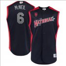 Jeff McNeil #6 National League 2019 All-Star Game Workout Player Jersey Navy