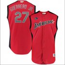 Vladimir Guerrero Jr. #27 American League 2019 All-Star Game Workout Player Jersey Red