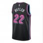 Jimmy Butler #22 Miami Heat 2019/20 Swingman Men's Jersey City Edition Black Size XXL