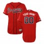 Custom Atlanta Braves 2019 Men's Jersey Scarlet For Martin Guerrero