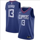 Paul George #13 LA Clippers 2019/20 Swingman Jersey Men's Blue Icon Edition Size L