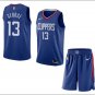 Paul George #13 LA Clippers 2019/20 Swingman Jersey + Pants Men's Blue Icon Edition Size M