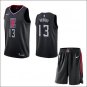 Paul George #13 LA Clippers 2019/20 Swingman Jersey + Pants Men's Black Size S