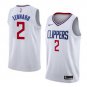 Kawhi Leonard #2 LA Clippers 2019/20 Swingman Jersey Men's White Size XL