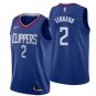 Kawhi Leonard #2 LA Clippers 2019/20 Swingman Jersey Men's Blue Icon Edition Size XXL