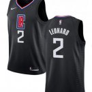 Kawhi Leonard #2 LA Clippers 2019/20 Swingman Jersey Men's Black Size L