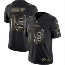Amari Cooper #19 Dallas Cowboys Limited Player Jersey Men's Black Gold Edition Size L