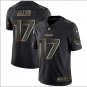 Josh Allen #17 Buffalo Bills Limited Player Jersey Men's Black Gold Edition Size XXXL