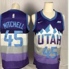 Donovan Mitchell #45 Utah Jazz Classics Swingman Men's Jersey Purple