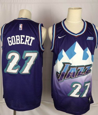 Rudy Gobert #27 Utah Jazz Classics Swingman Men's Jersey Purple
