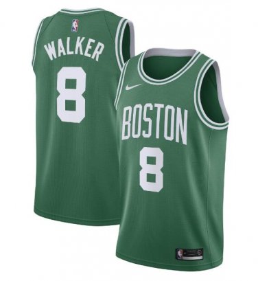 Kemba Walker #8 Boston Celtics 2019/20 Swingman Men's Jersey Icon Edition Green Size S