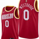 Russell Westbrook #0 Houston Rockets 2019/20 Swingman Men's Jersey Earned Edition Red Size S