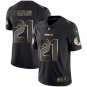 Sean Taylor #21 Washington Redskins Limited Player Jersey Men's Black Gold Edition Size L