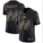 Saquon Barkley #26 New York Giants Limited Player Jersey Men's Black Gold Edition Size XXL