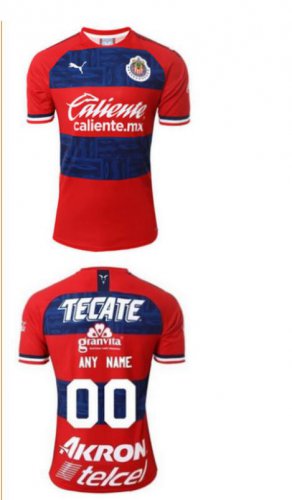 Custom Men's 2019 Chivas Road Jersey Size S