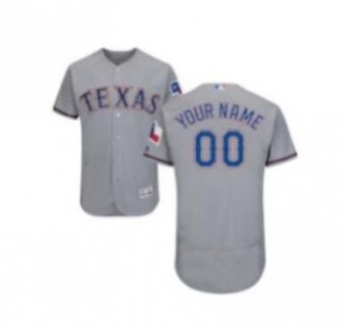 Custom Nick Solak Texas Rangers Youth Road (Gray) MLB Baseball Jersey