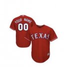 Custom Nick Solak Texas Rangers Youth Alternate Red MLB Baseball Jersey