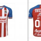 Custom 2019 Men's Home 2019 Chivas Soccer Jersey Size 3XL