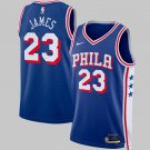 LeBron James #23 Philadelphia 76ers Unisex Swingman Jersey - Icon Edition Royal