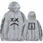 Lil Peep Picture Printed Casual Long Sleeve Inside Fleece Cotton Pullover Hoodie