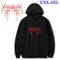 Lil Xan Xanarchy Picture Printed Casual Long Sleeve Inside Fleece Cotton Pullover Hoodie