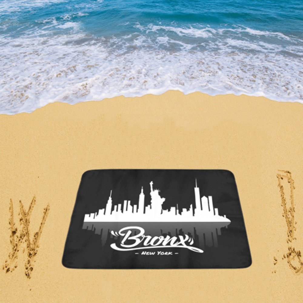 Bronx New York Beach Mat 78"x 60"